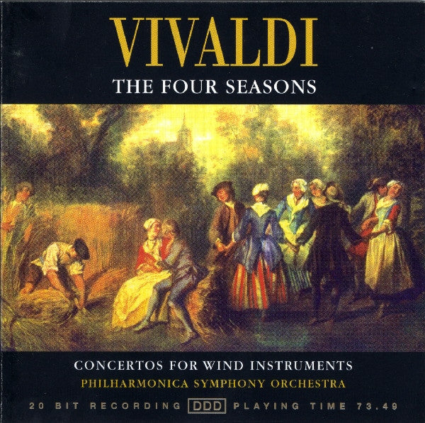 Antonio Vivaldi, Philharmonica Symphony Orchestra : The Four Seasons (CD, Album)