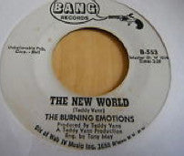 The Burning Emotions : The Whatchama Call It / The New World (7", Promo)