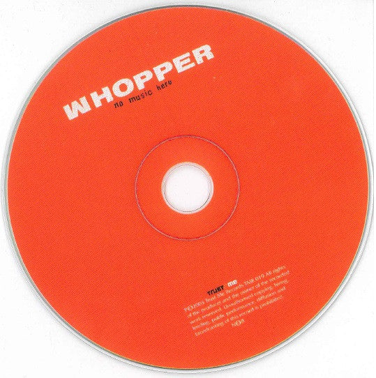 Whopper (2) : No Music Here (CD, Album)