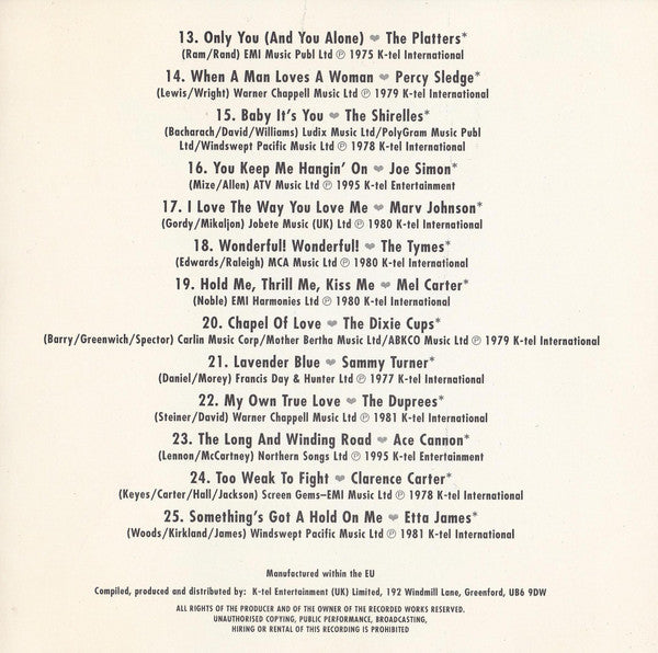 Various : Love Dreams (CD, Comp)