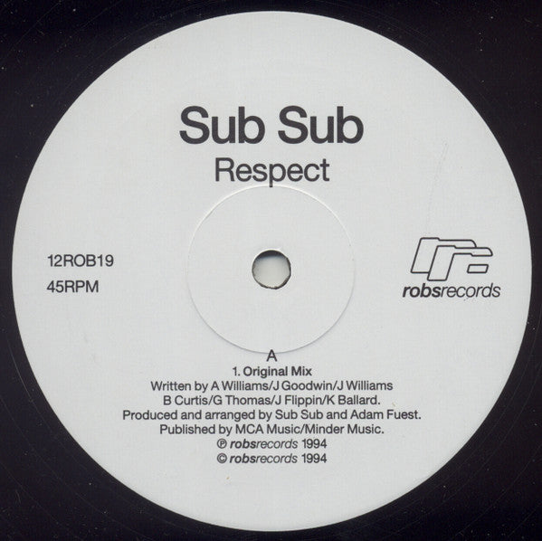 Sub Sub : Respect (12")