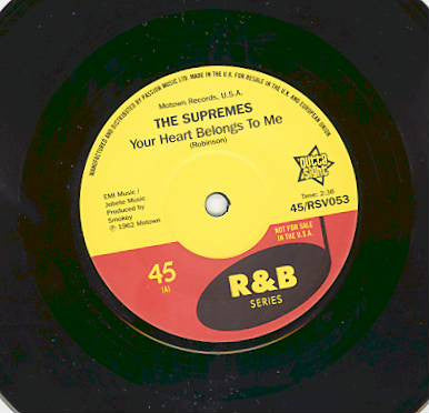 The Supremes : Your Heart Belongs To Me / Interview With Brian Matthew (7", Single)