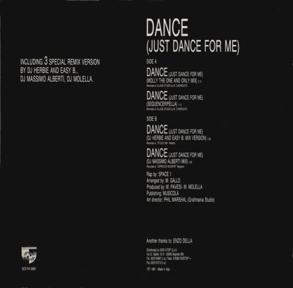 Bit-Max : Dance (Just Dance For Me) (Remixes) (12")