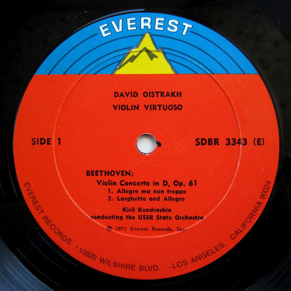 David Oistrakh* : Violin Virtuoso (LP, Album)