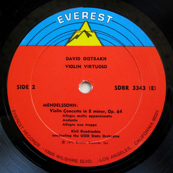 David Oistrakh* : Violin Virtuoso (LP, Album)