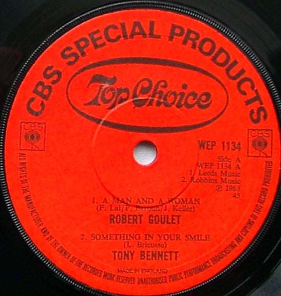 Various : Top Choice '68 (7", EP)