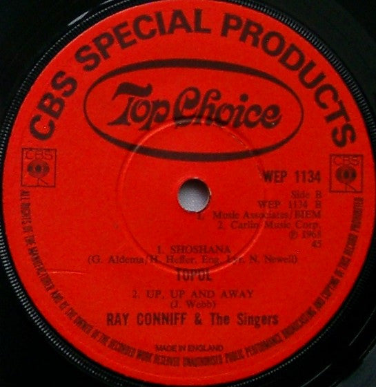 Various : Top Choice '68 (7", EP)