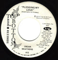Oscar Weathers : Pledging My Love (7", Promo)