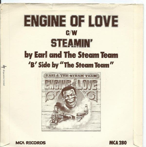 Earl And The Steam Team : Engine Of Love (7", Single, Promo)