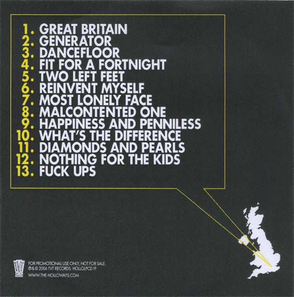The Holloways : So This Is Great Britain? (CDr, Album, Promo)