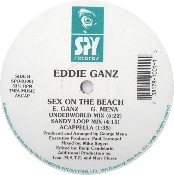 Eddie Ganz : Sex On The Beach (12")