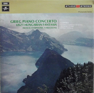 Edvard Grieg, Franz Liszt, César Franck, Budapest Symphony Orchestra, Orchestre De Paris : Grieg Piano Concerto (LP)