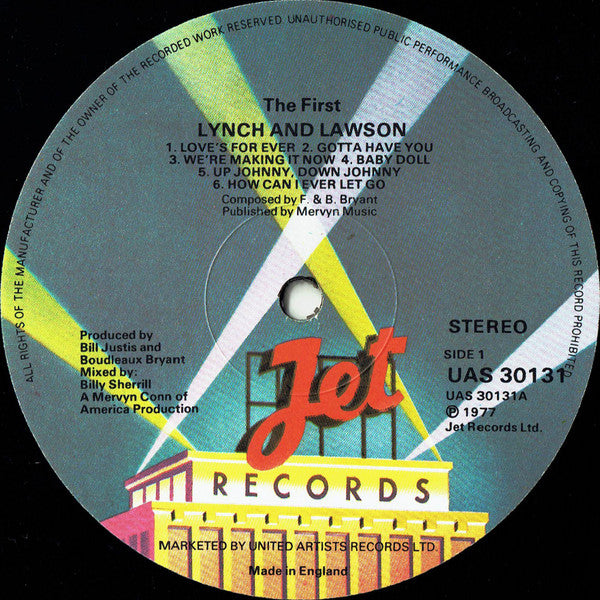 Lynch & Lawson : The First (LP, Album)