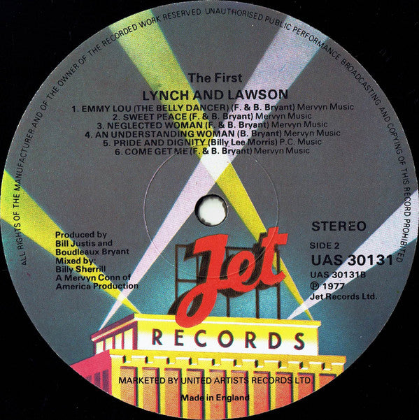 Lynch & Lawson : The First (LP, Album)