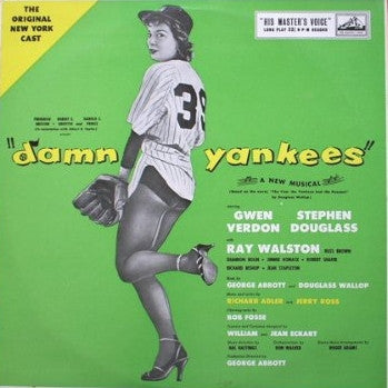 Gwen Verdon, Stephen Douglass With Ray Walston : Damn Yankees (The Original New York Cast) (LP, Album, Mono)