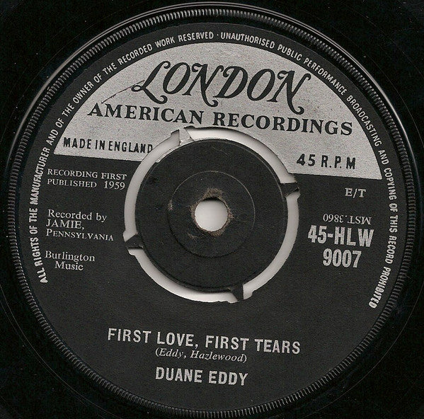 Duane Eddy : Some Kind-A Earthquake (7")