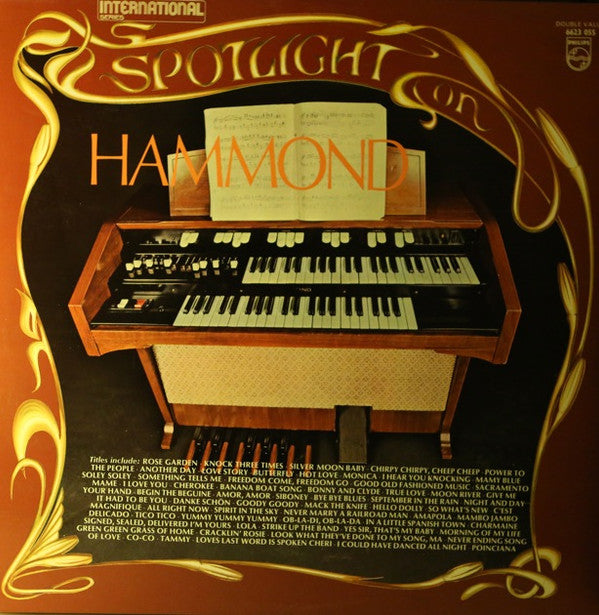 Franz Lambert : Spotlight On Hammond (2xLP, Album, Comp)