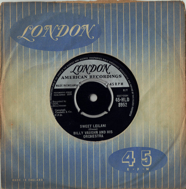 Billy Vaughn And His Orchestra : Morgen (One More Sunrise) (7", Single)