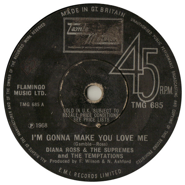 Diana Ross & The Supremes* And The Temptations : I'm Gonna Make You Love Me (7", Single, Sol)