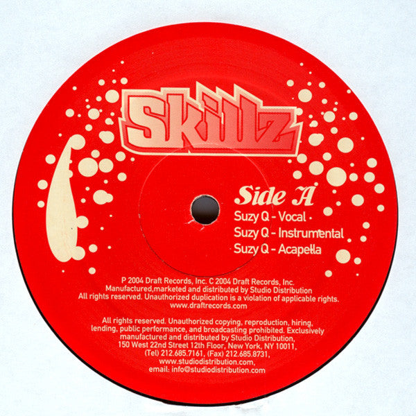 Skillz Feat. Cee-Lo : Suzy Q (12")