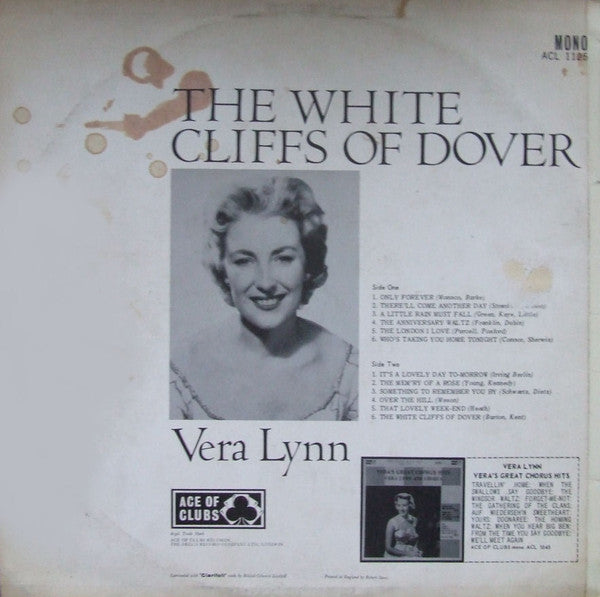 Vera Lynn : The White Cliffs Of Dover (LP, Mono)