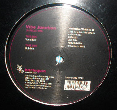 Vibe Junction : La Dolce Vita (12")