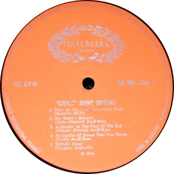 Little Jimmy Dickens : "Little" Jimmy Dickens' Best (LP, Comp, Mono, RE)
