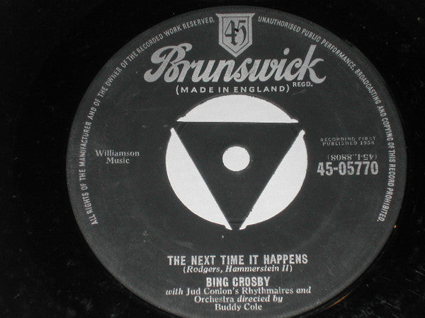 Bing Crosby : Gigi (7")