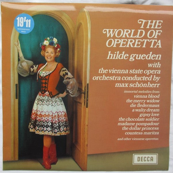 Hilde Güden With Orchester Der Wiener Staatsoper Conducted By Max Schönherr : The World Of Operetta (LP, Comp)
