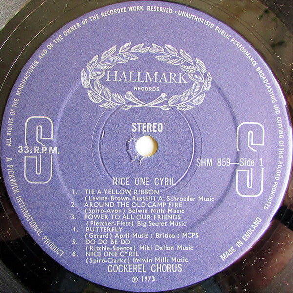 Cockerel Chorus : Party Sing-A-Long (LP)
