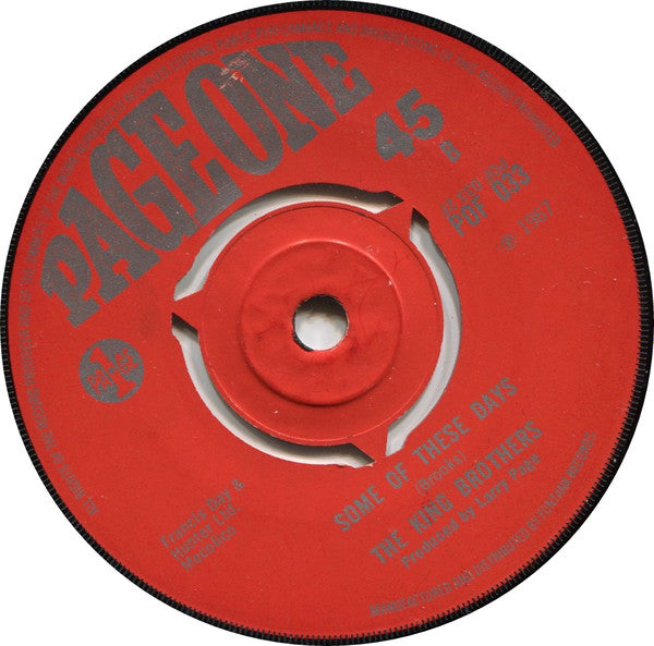 The King Brothers : My Mammy (7", Single)