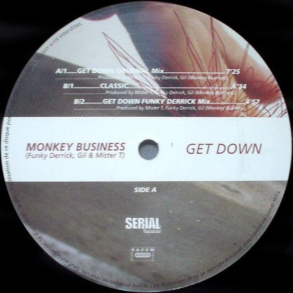 Monkey Business (15) : Get Down (12")
