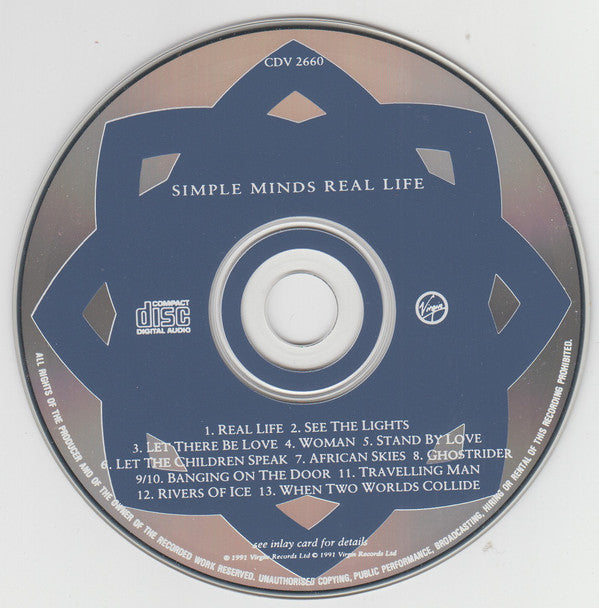 Simple Minds : Real Life (CD, Album)