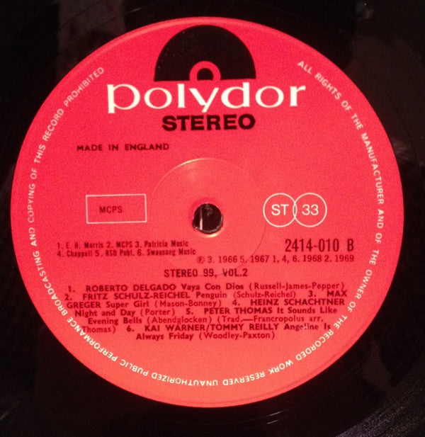 Various : Stereo 99 Vol 2 (LP, Comp)
