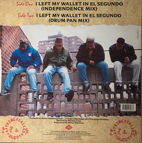 A Tribe Called Quest : I Left My Wallet In El Segundo (Norman Cook Independence Mix) (12")