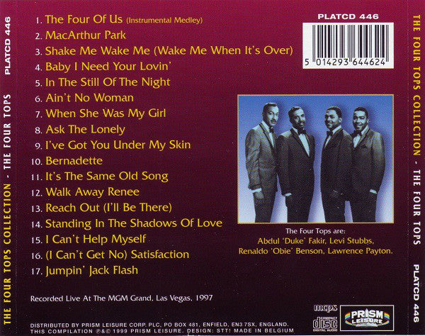 Four Tops : The Four Tops Collection (CD, Album)