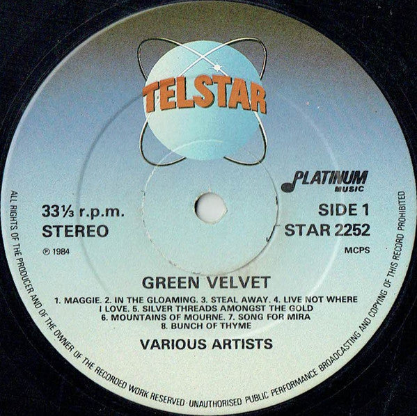 Various : Green Velvet (LP, Comp)