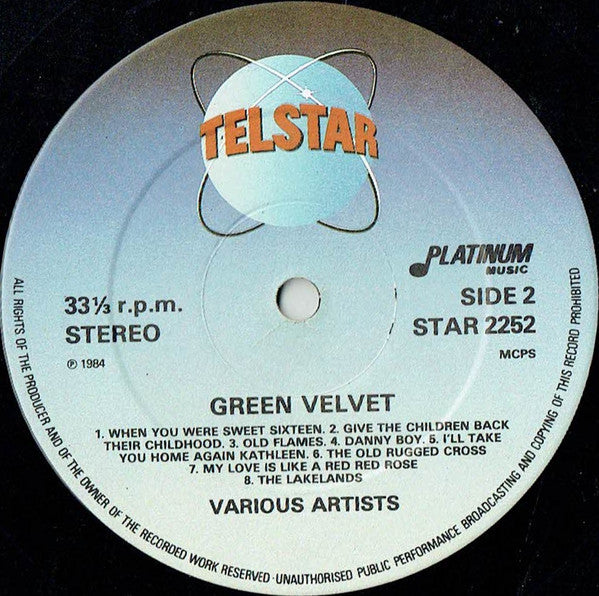 Various : Green Velvet (LP, Comp)