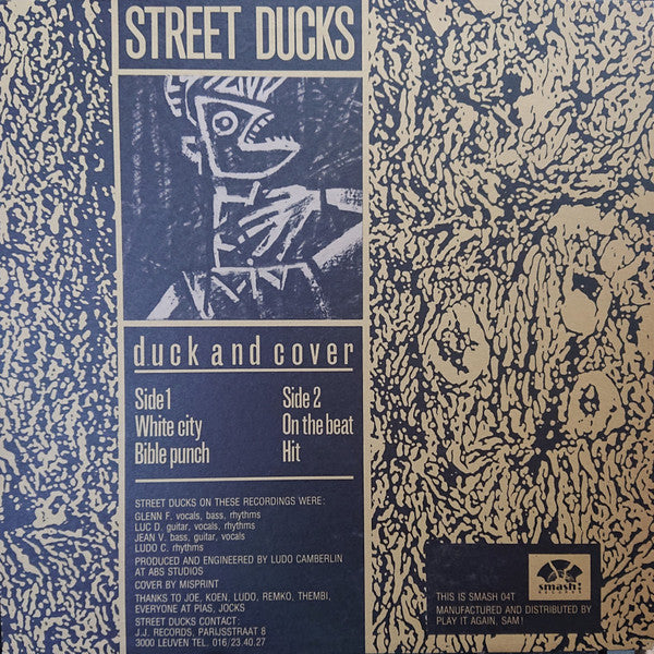 Street Ducks : Duck And Cover (12")