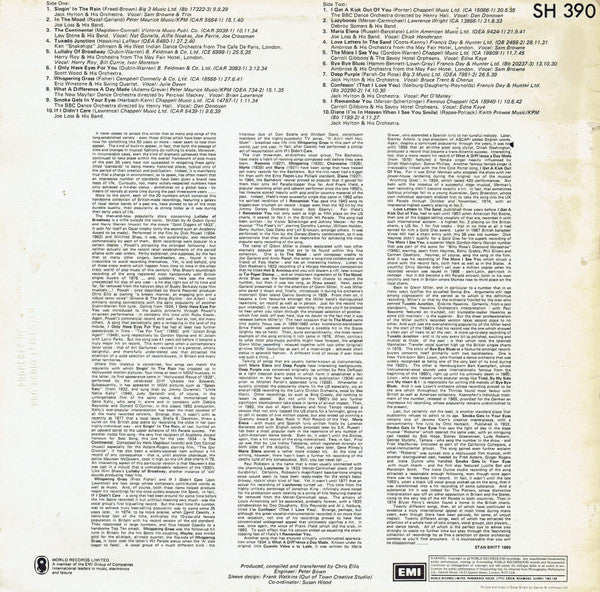 Various : Hits Of The 60s And 70s Played By The Great British Dance Bands 1927-1945 (LP, Comp, Mono)