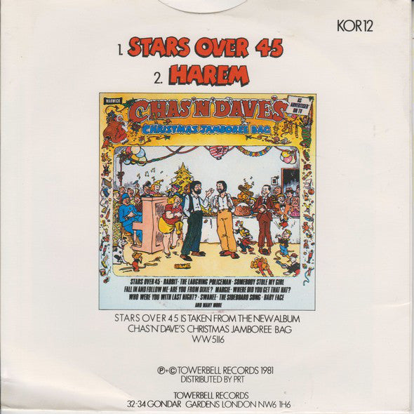 Chas And Dave : Stars Over 45 (7", Single)
