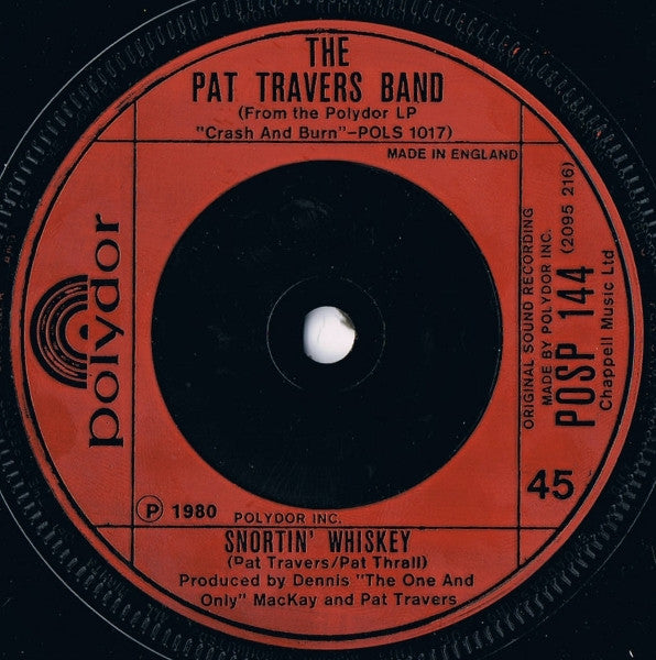 Pat Travers Band : Is This Love (7", Single)