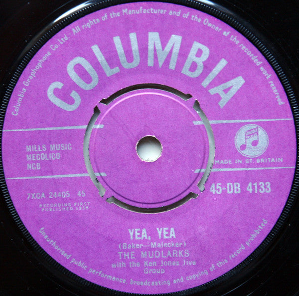 The Mudlarks : Book Of Love (7")