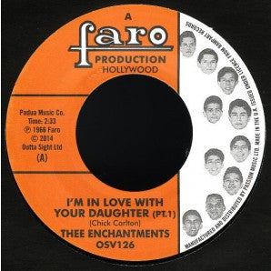 The Enchantments / The Four Tempos : I'm In Love With Your Daughter / Come On Home (7")