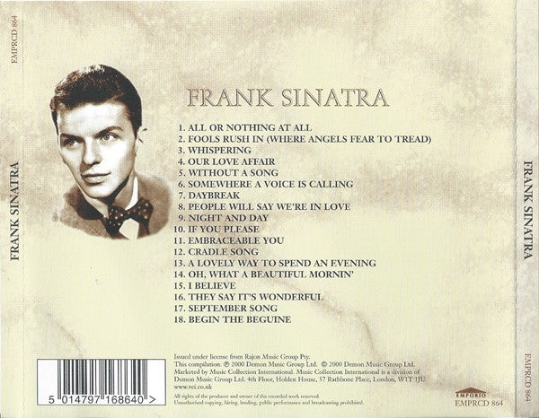 Frank Sinatra : Frank Sinatra (CD, Comp)