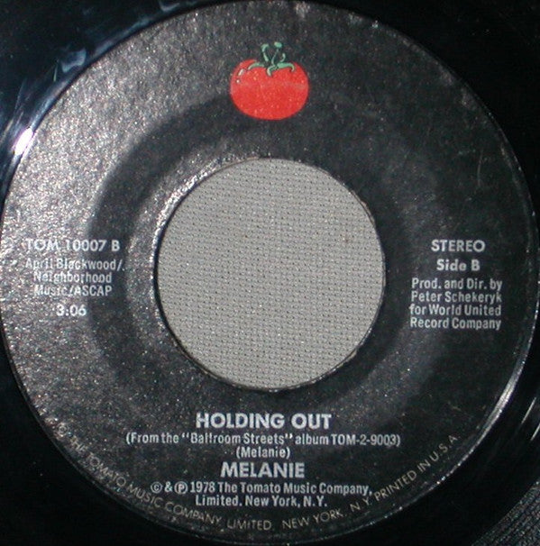 Melanie (2) : Running After Love (7")