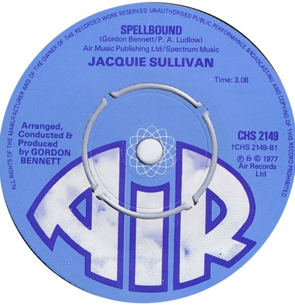 Jackie Sullivan : How Can I Say Goodbye (7", Single)