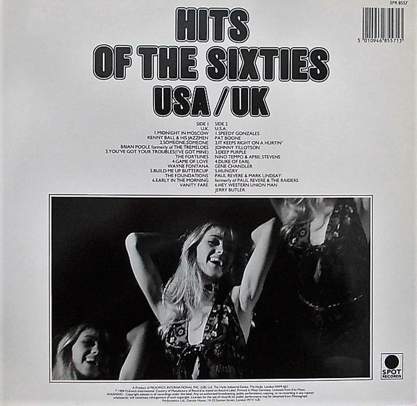 Various : Hits Of The Sixties - USA/UK (LP, Comp)