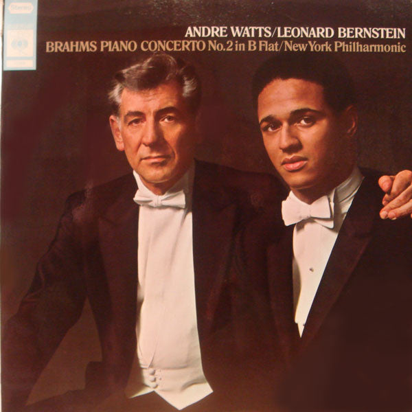 Johannes Brahms - André Watts, Leonard Bernstein, New York Philharmonic : Piano Concerto No. 2 In B Flat (LP, Album)