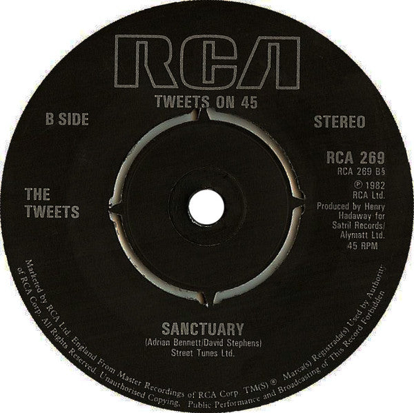 The Tweets : Tweets On 45 (7", Single, 4-P)